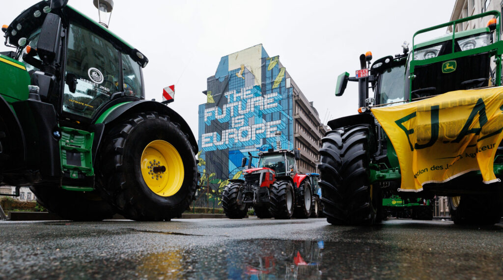'Sowing despair and misery': Farmer protests denounce EU's free trade agreements