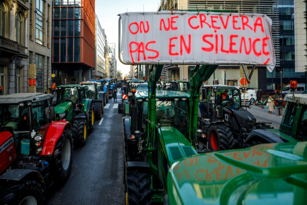 Traffic disturbance expected on Monday with new tractor demonstration in Brussels