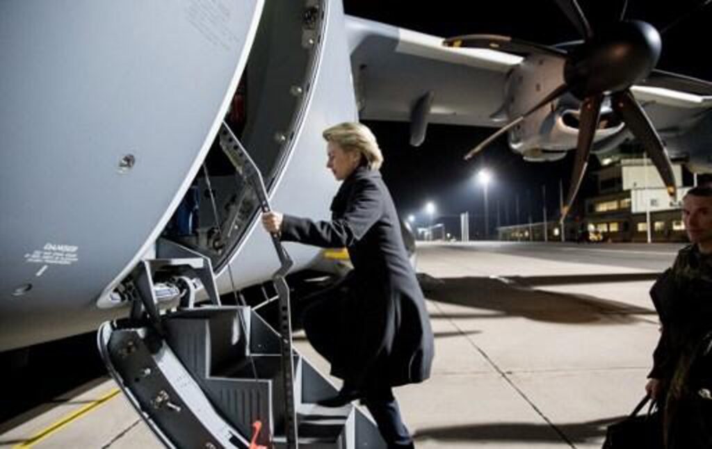 Ursula von der Leyen criticised for use of private jets