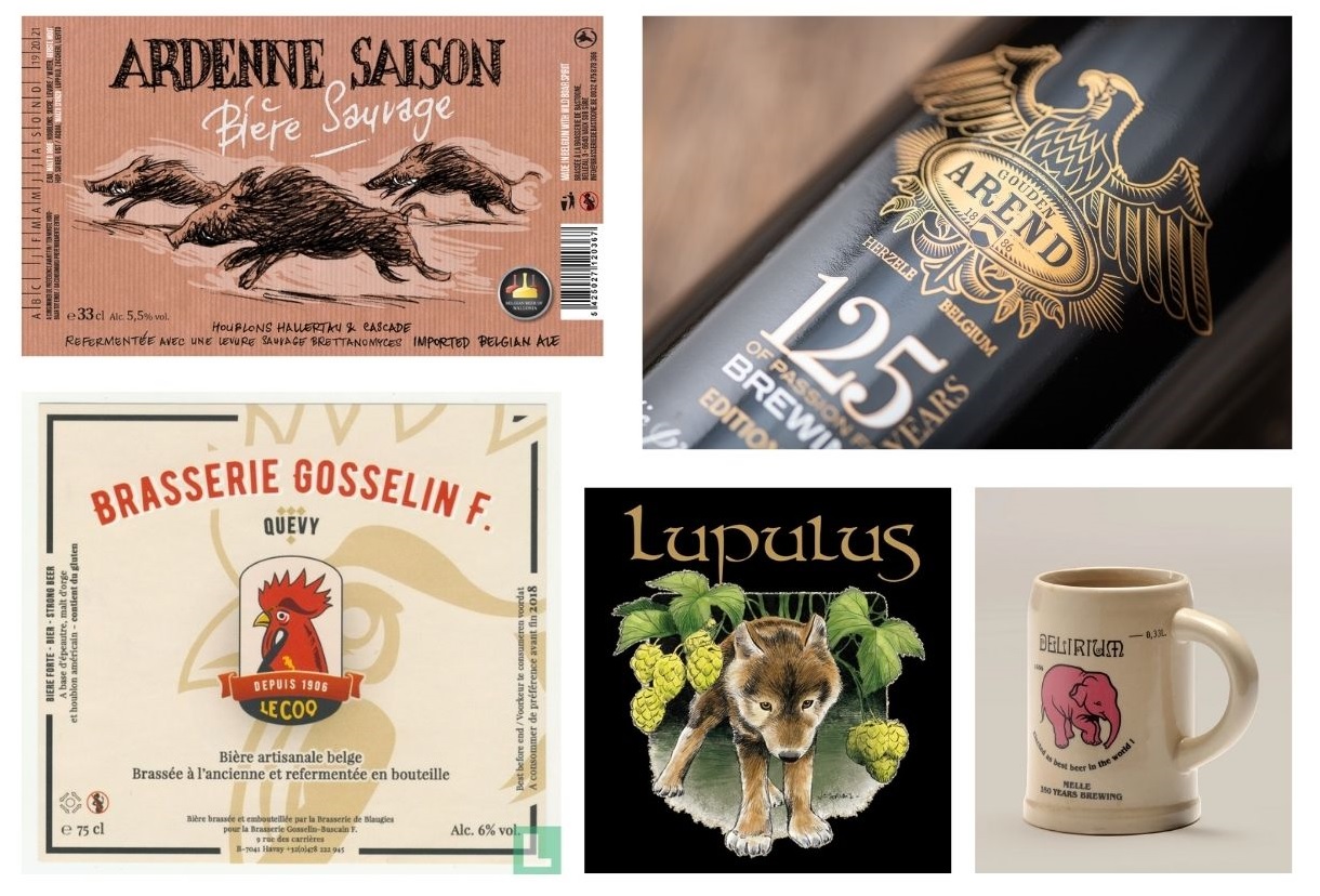 The animal kingdom of Belgian beer