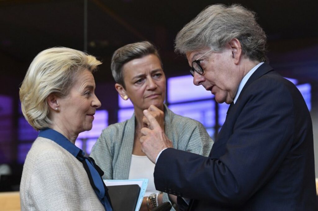 EU enters into election mode as Thierry Breton attacks Ursula von der Leyen