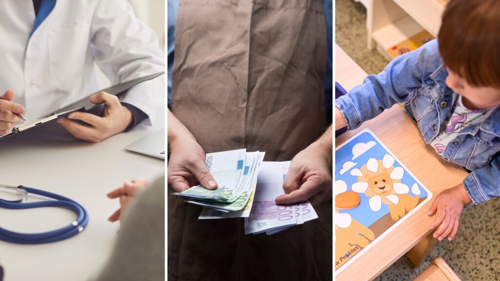 Higher minimum wages and childcare priority for working parents: What changes on 1 April?