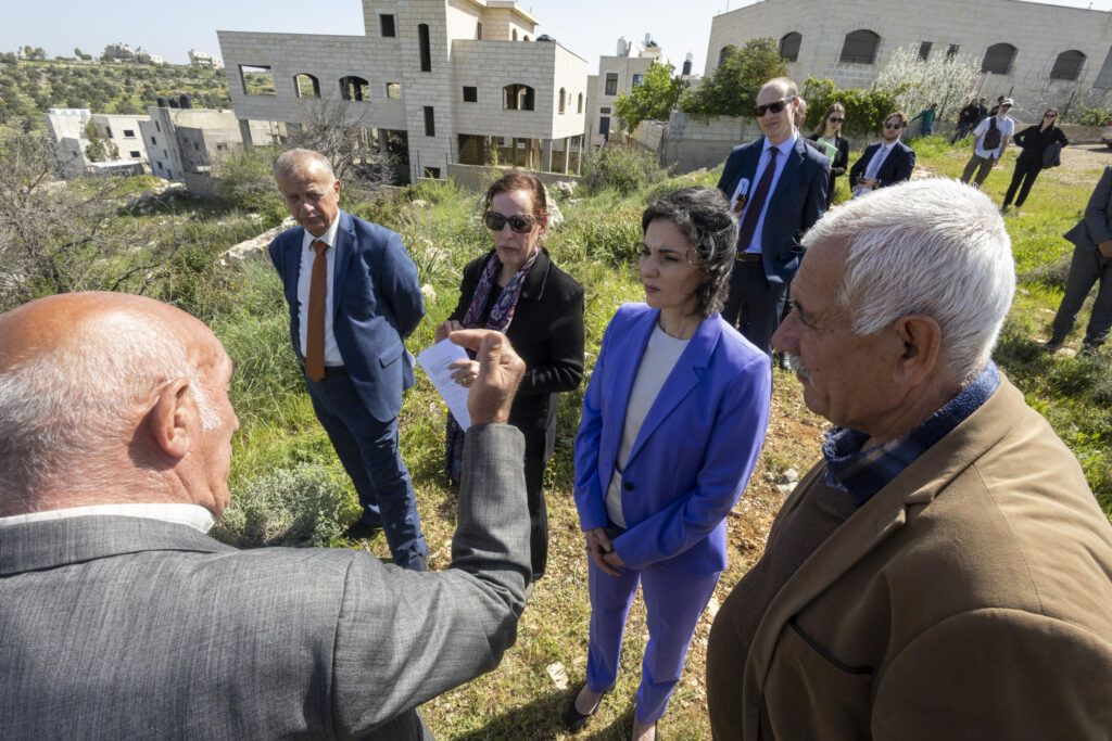 Belgian Foreign Minister Lahbib visits Israel and West Bank under tense conditions