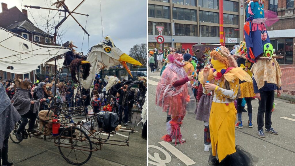 Charleroi's Carnival parade showcases fresh folklore and handmade costumes