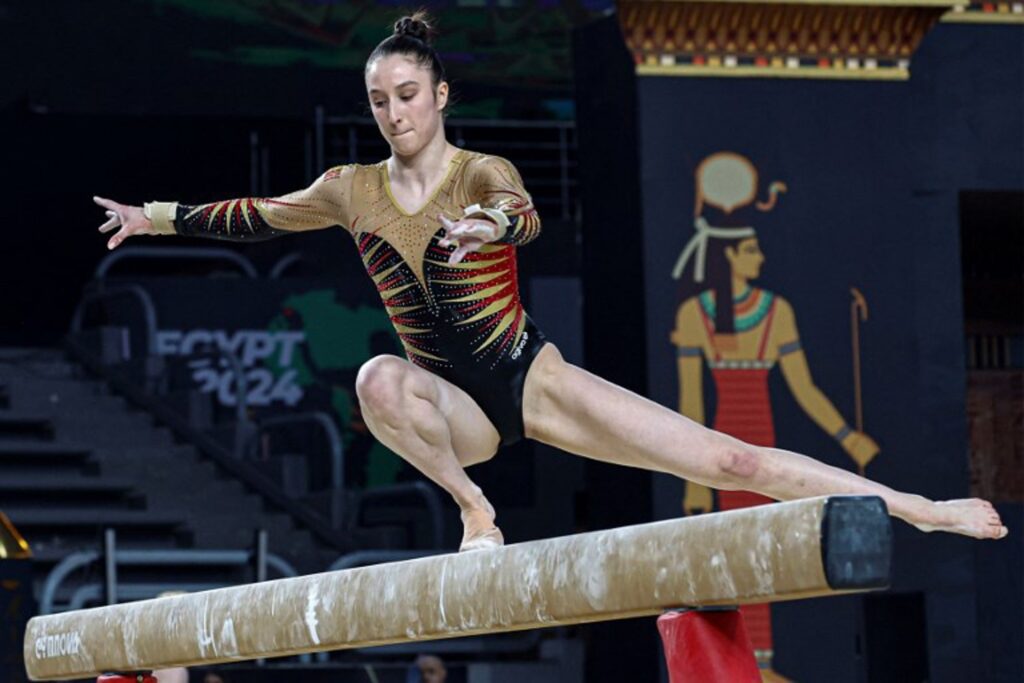 Belgian gymnast Nina Derwael qualifies for Paris Olympics