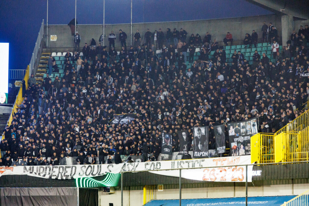 Greek football club PAOK files complaint against 'racist' Bruges police after match