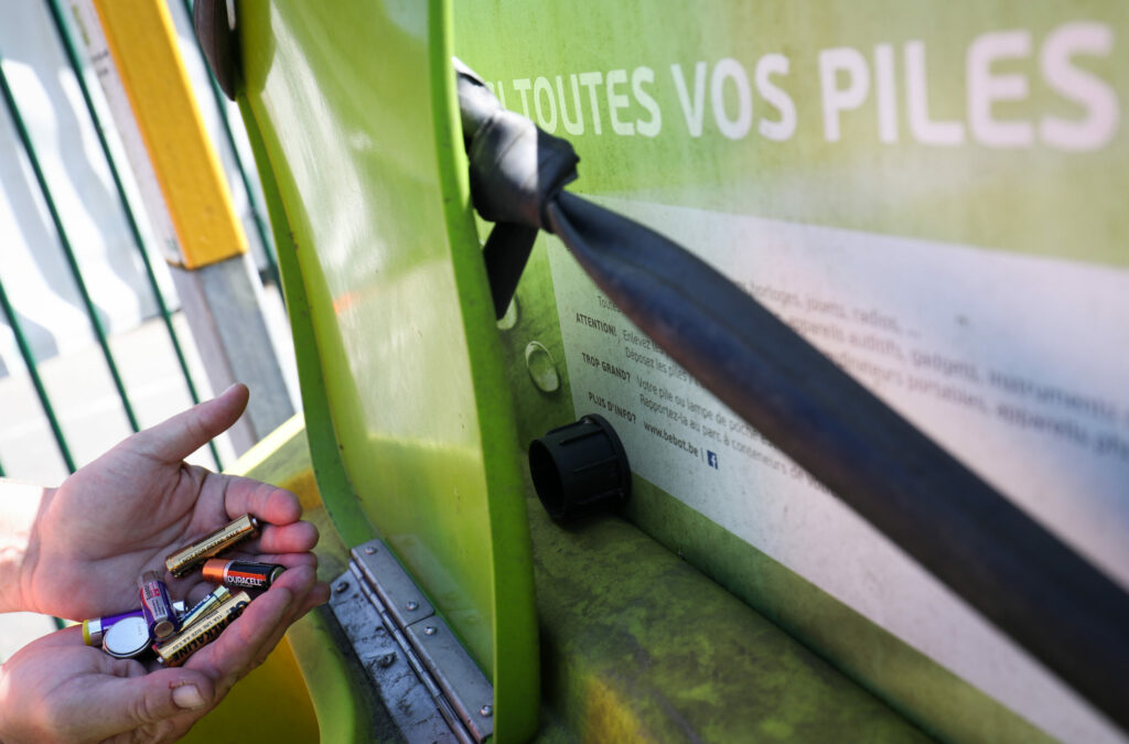 Belgium collected over 3,900 tonnes of used batteries in 2023