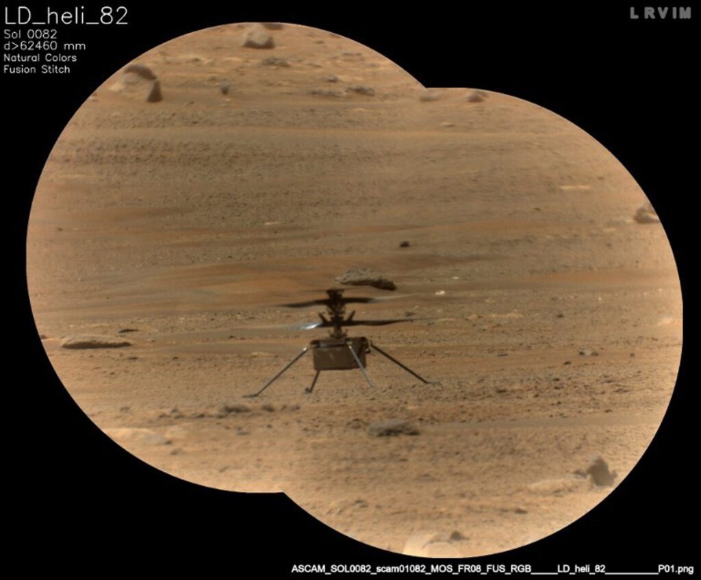 NASA Mars helicopter sends final message