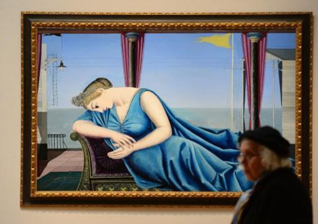 Two new exhibitions devoted to painter Paul Delvaux at Belgian coast