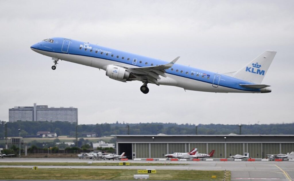 KLM cancels flights over Iran and part of Israel