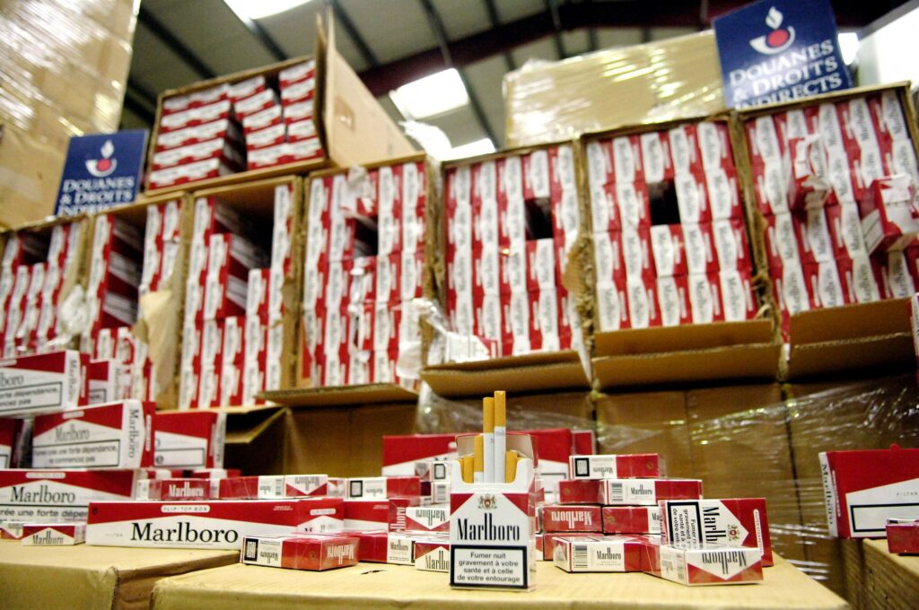 Customs seize millions of cigarettes and arrest seven people