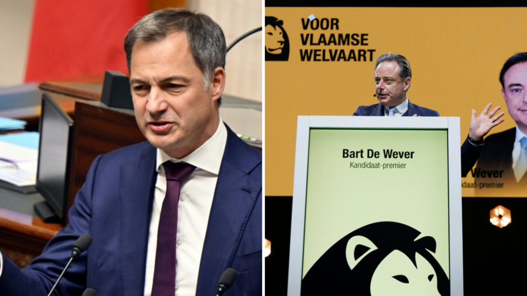 Prime Minister De Croo calls on Bart De Wever to form national union of centre-right parties