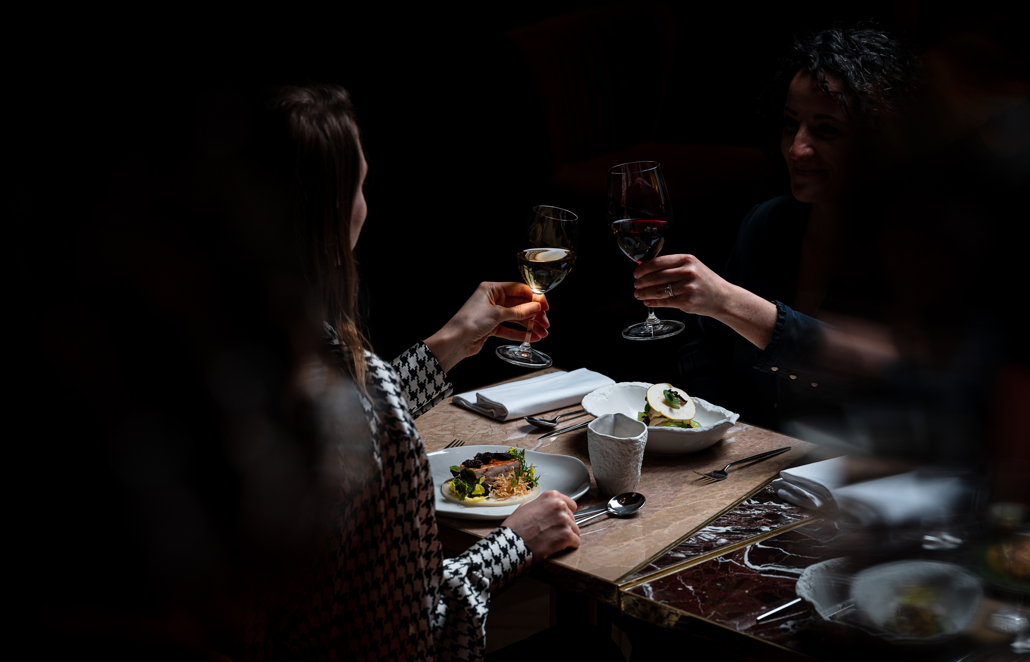 Dans le Noir ? - dining in the dark, shines at the Stanhope Hotel in Brussels