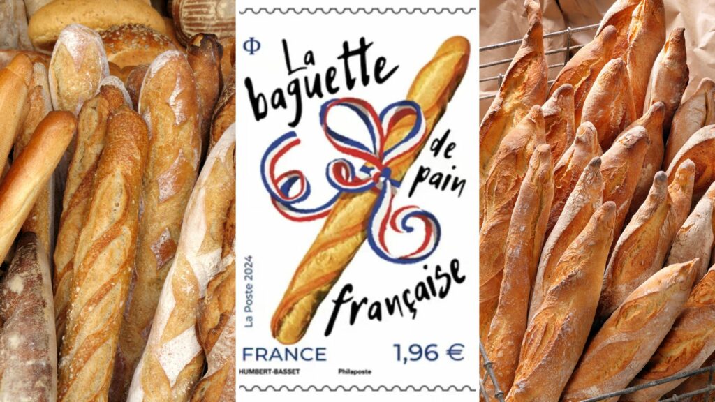 France introduces baguette-scented stamps