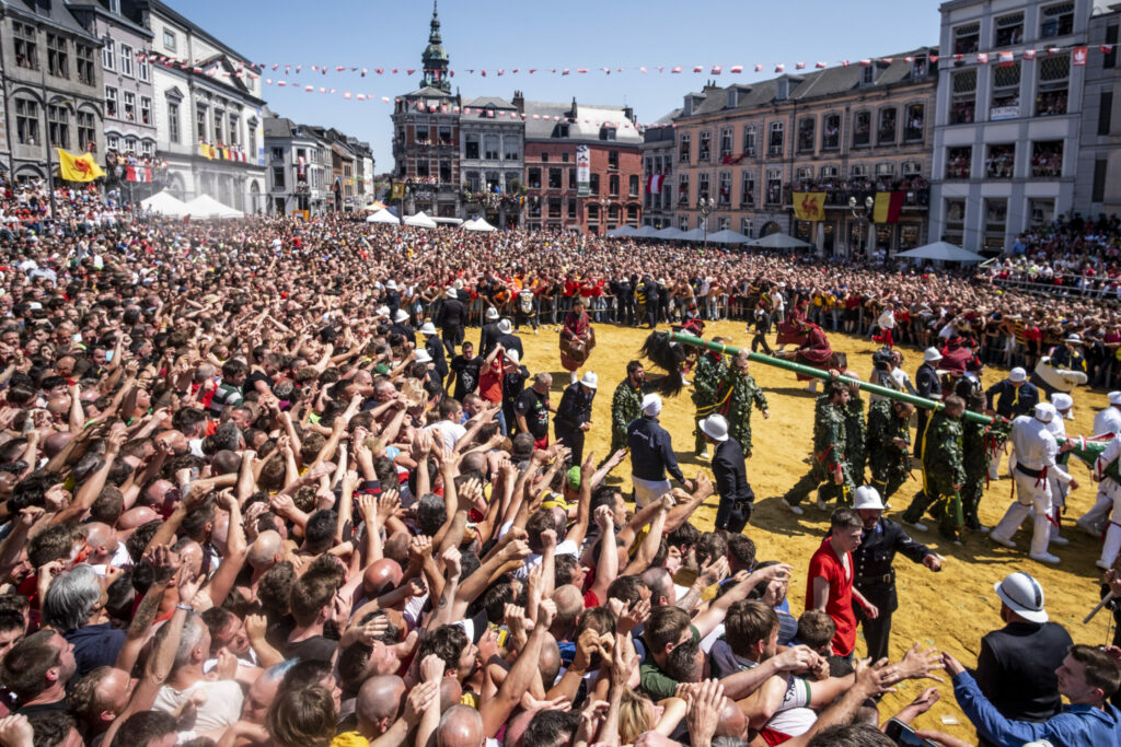 Ducasse de Mons: UNESCO folklore festival culminates this Sunday