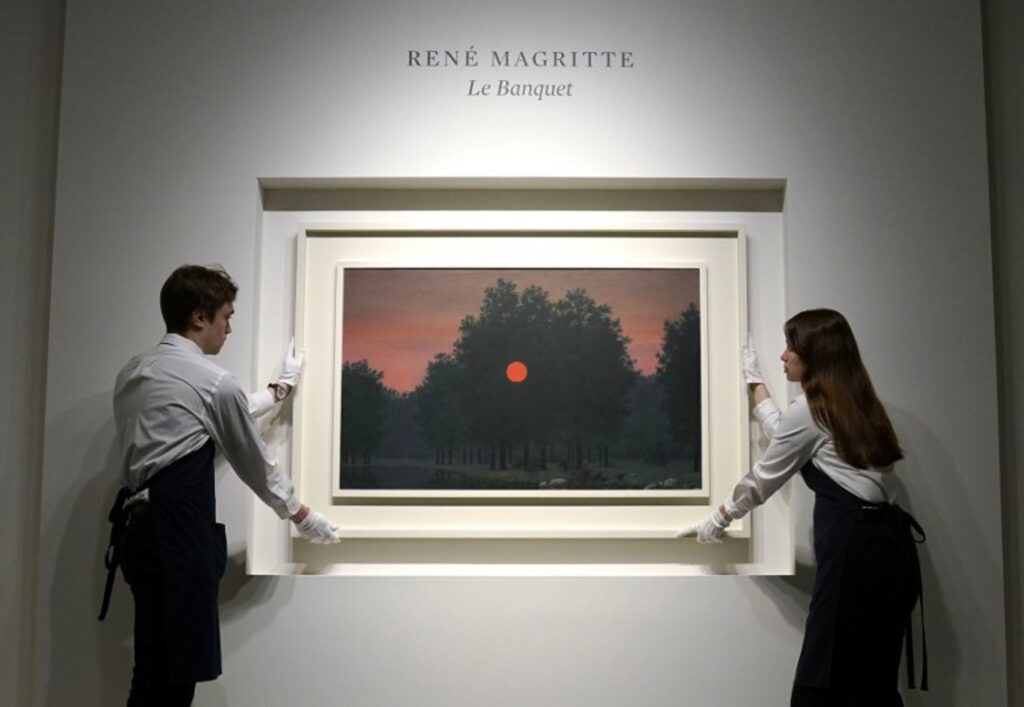 Magritte painting sold for $18.14 million in New York