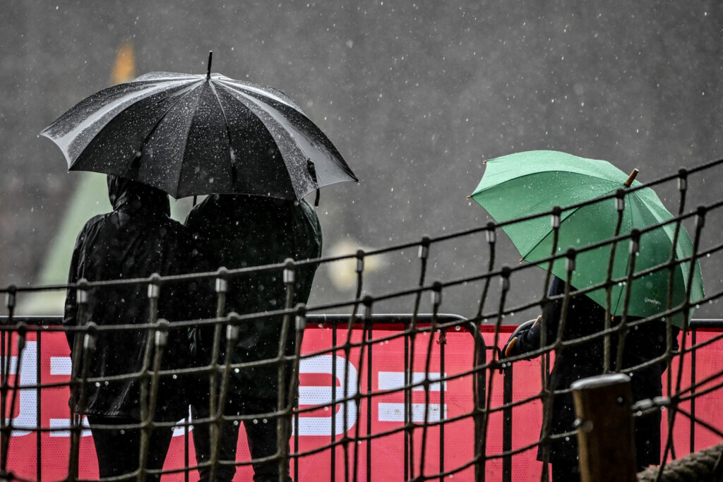 Weekend of rain forecast across Belgium