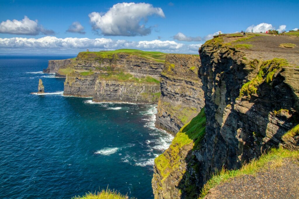 Belgian student dies after falling off cliff in Ireland