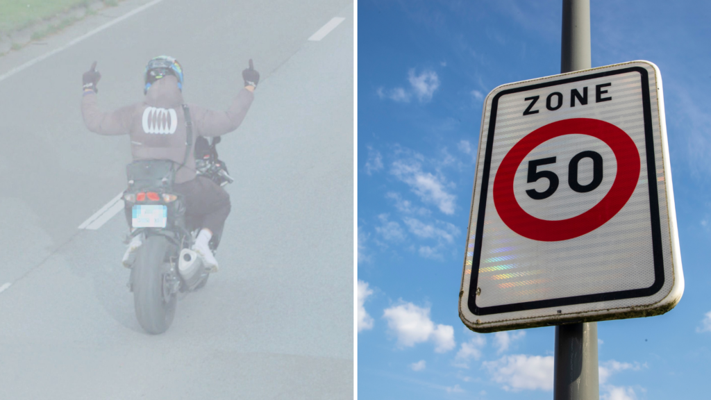 Police catch serial speeder who repeatedly put up middle finger to traffic camera