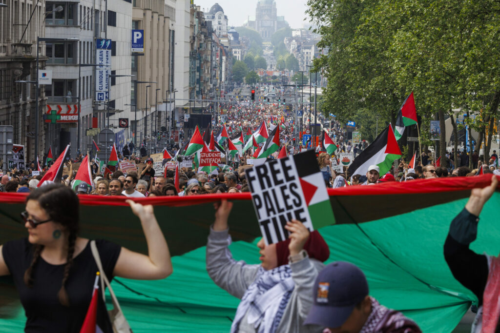 Ceasefire now: Major demonstration for Palestine this Sunday in Brussels