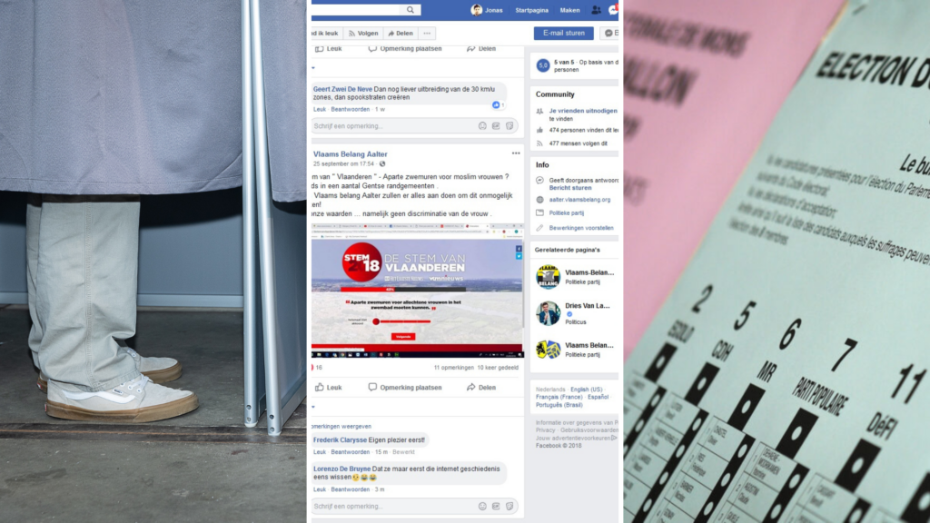 Flemish parties dangerously close to violating new EU legislation on targeted advertising