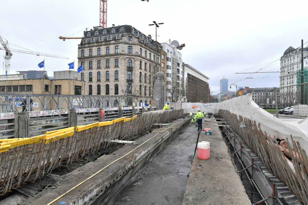 Tunnels and public transport: The road works taking place in Brussels this summer