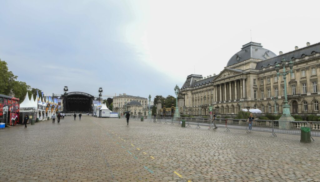 Hangar hosts two open air parties outside Royal Palace in August