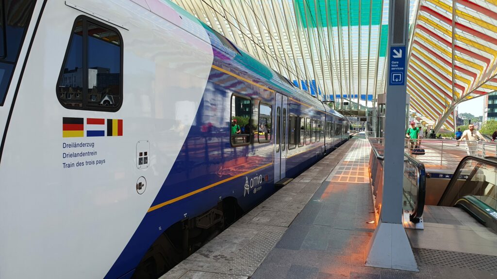 One ticket, three countries: Train between Belgium, Netherlands and Germany hits the tracks