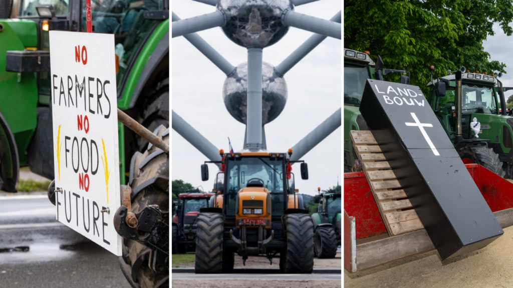 Belgium in Brief: Bad timing or shouting from the sidelines? Farmer protest falls flat