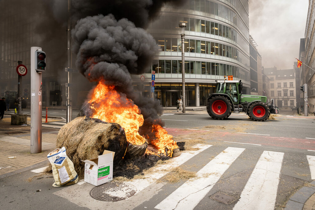 Why most Belgian farmers aren't joining today's protest in Brussels