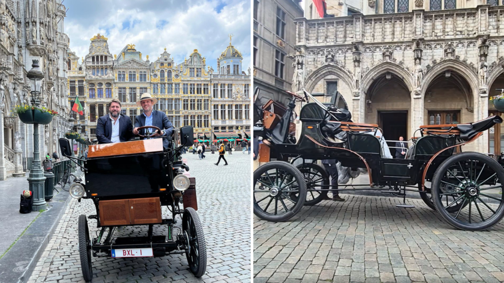 Electric 'horseless' carriages come to Brussels