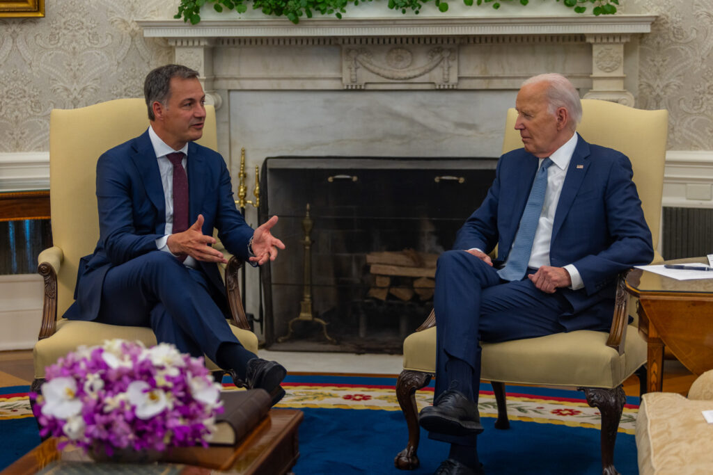 President Biden asks Belgium to urge Palestinians to negotiate
