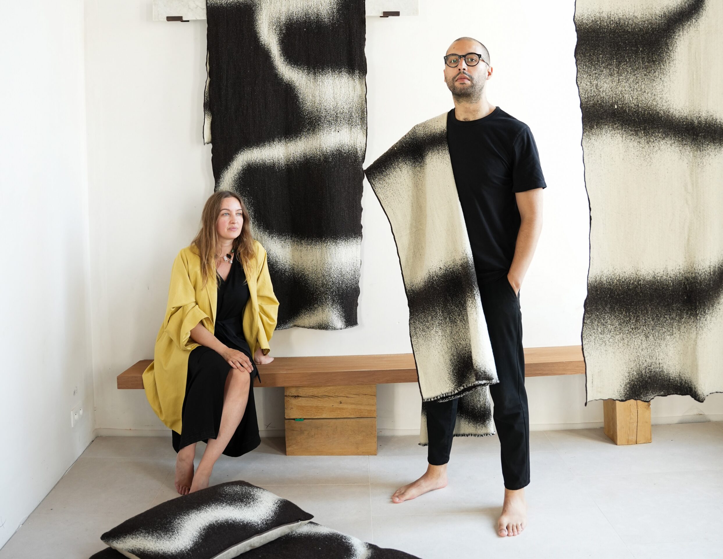 The artists finding ways to revive Belgium's fading wool traditions