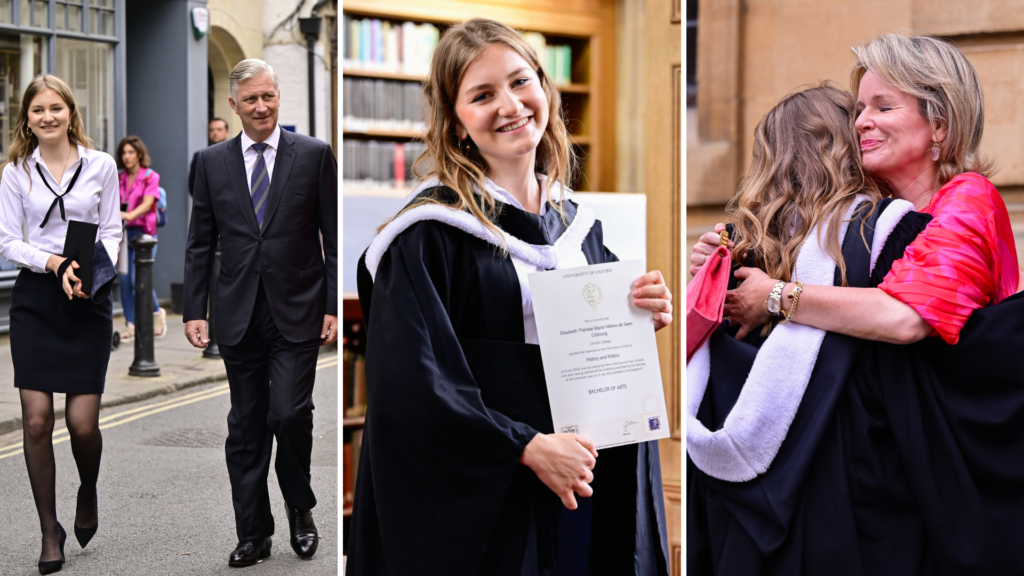 Crown Princess Elisabeth's Oxford University graduation in photos