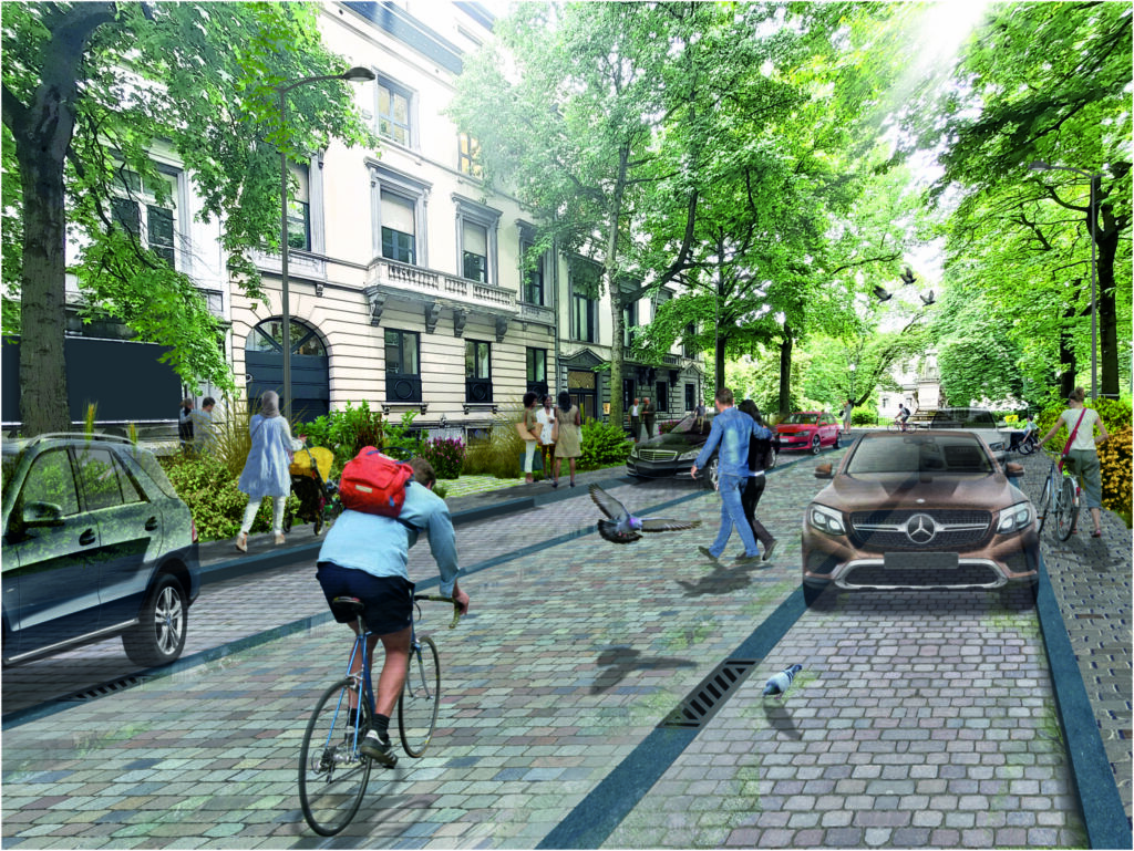 Brussels unveils first step in 'master-plan' to make European Quarter greener