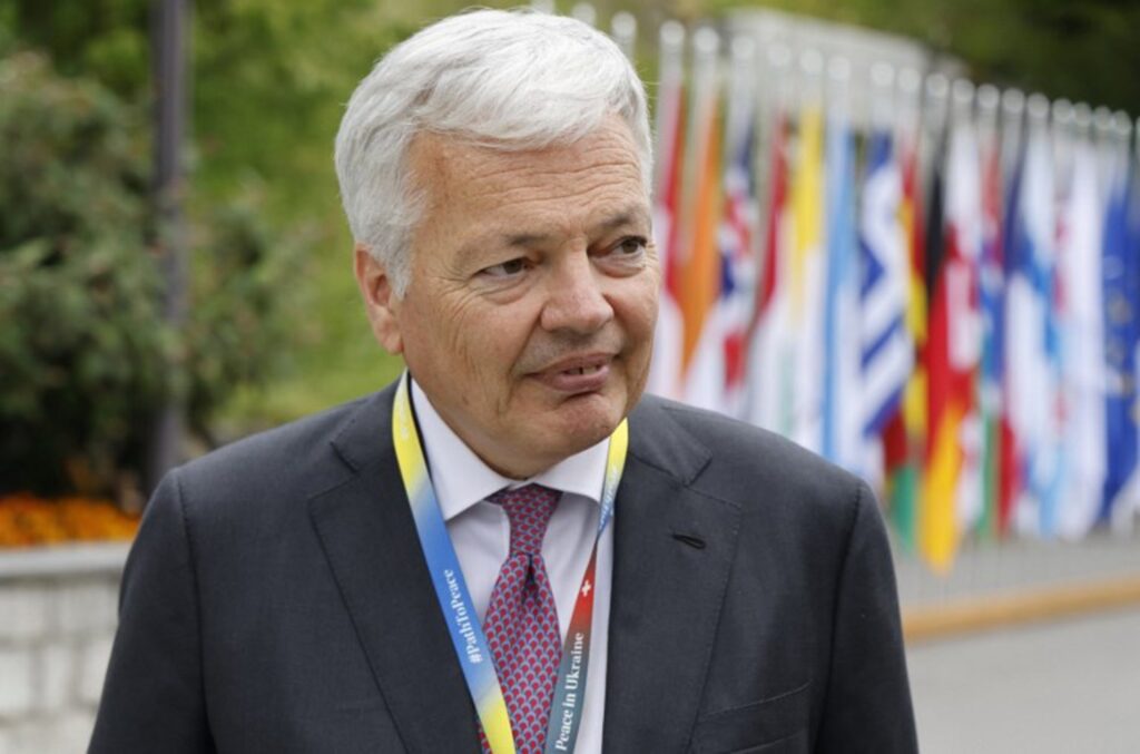 Didier Reynders wants to reappoint himself to the European Commission