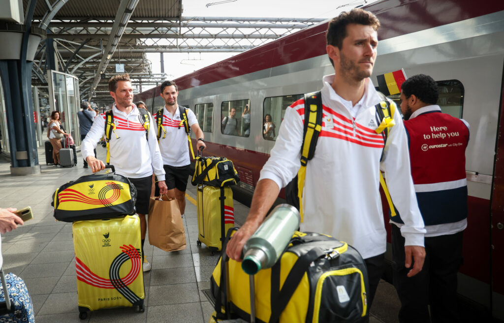 Olympics 2024: Team Belgium athletes leave for Paris