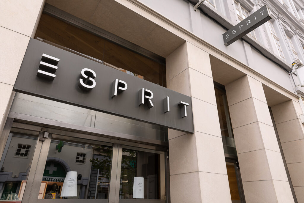 Fashion chain Esprit's Dutch subsidiary declared bankrupt, over 200 jobs lost