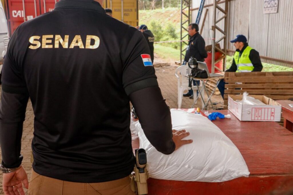 Paraguay seizes record four tonnes of cocaine en route to Belgium