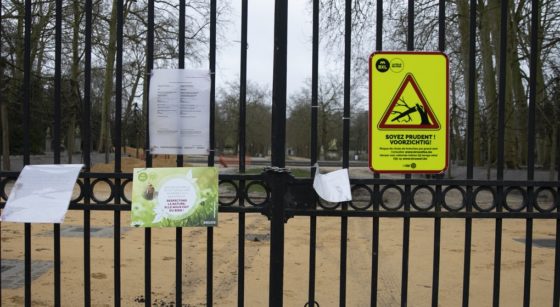 Brussels and Liège parks closed due to strong winds