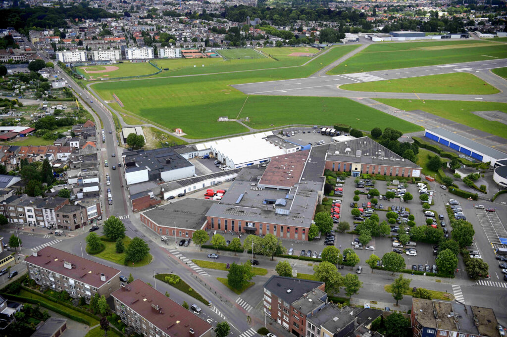 Activists protest against private jets at Antwerp airport