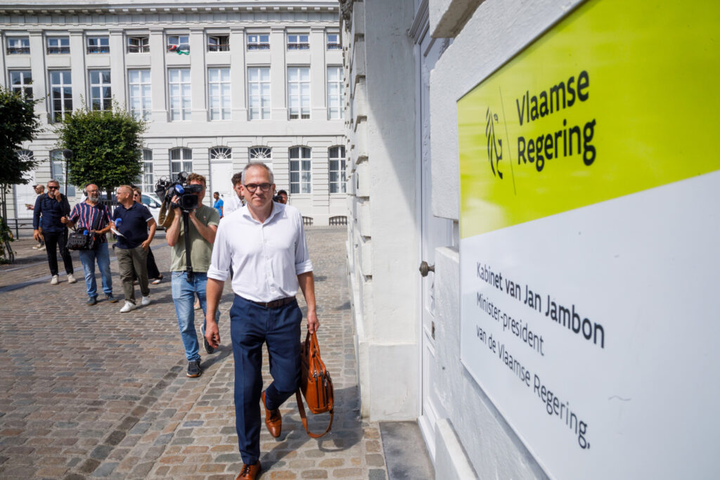 Flemish Government formation: Diependaele still hopes to reach agreement by 23 September