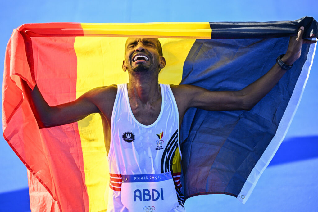 Belgian Bashir Abdi wins silver at Olympic marathon