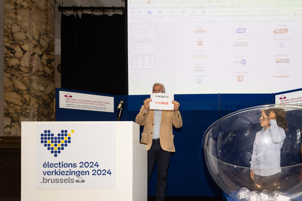 Municipal elections: Brussels holds draw to choose order of party lists