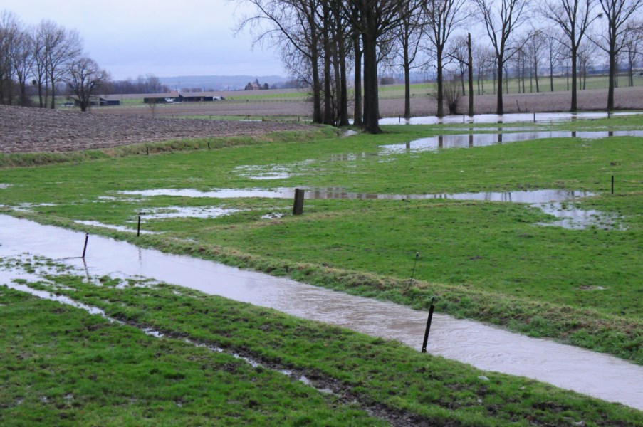 New controlled flood plain in the making in Flemish Brabant