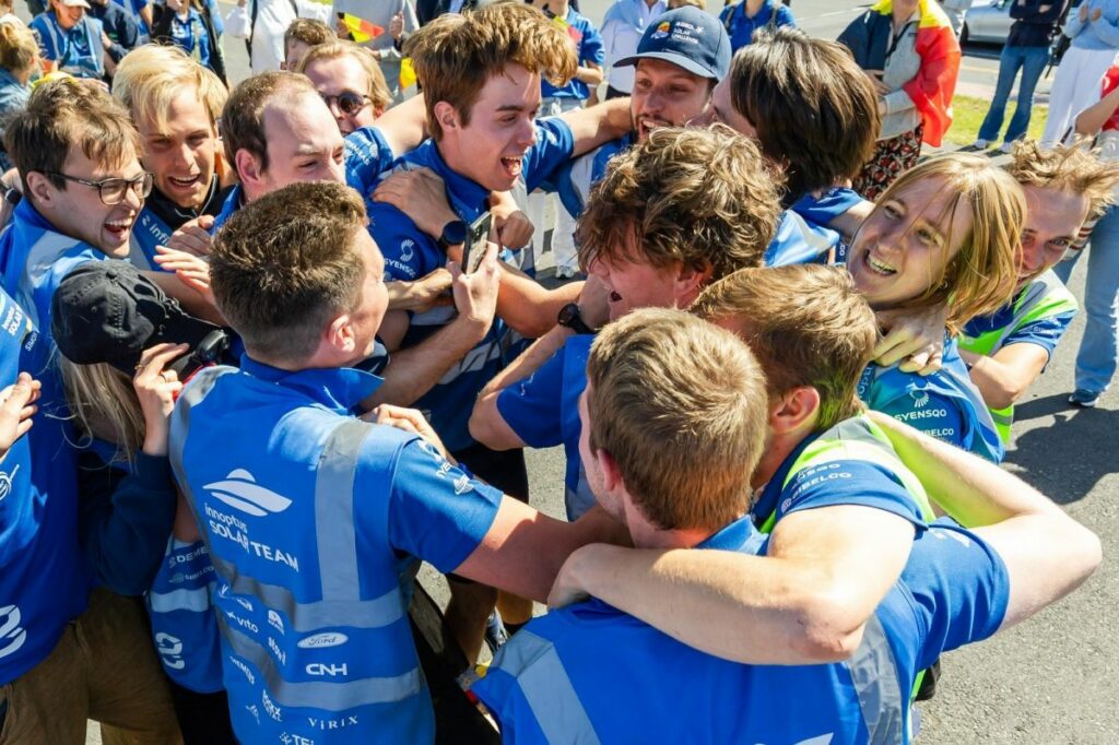 KU Leuven team wins the 2024 Sasol Solar Challenge