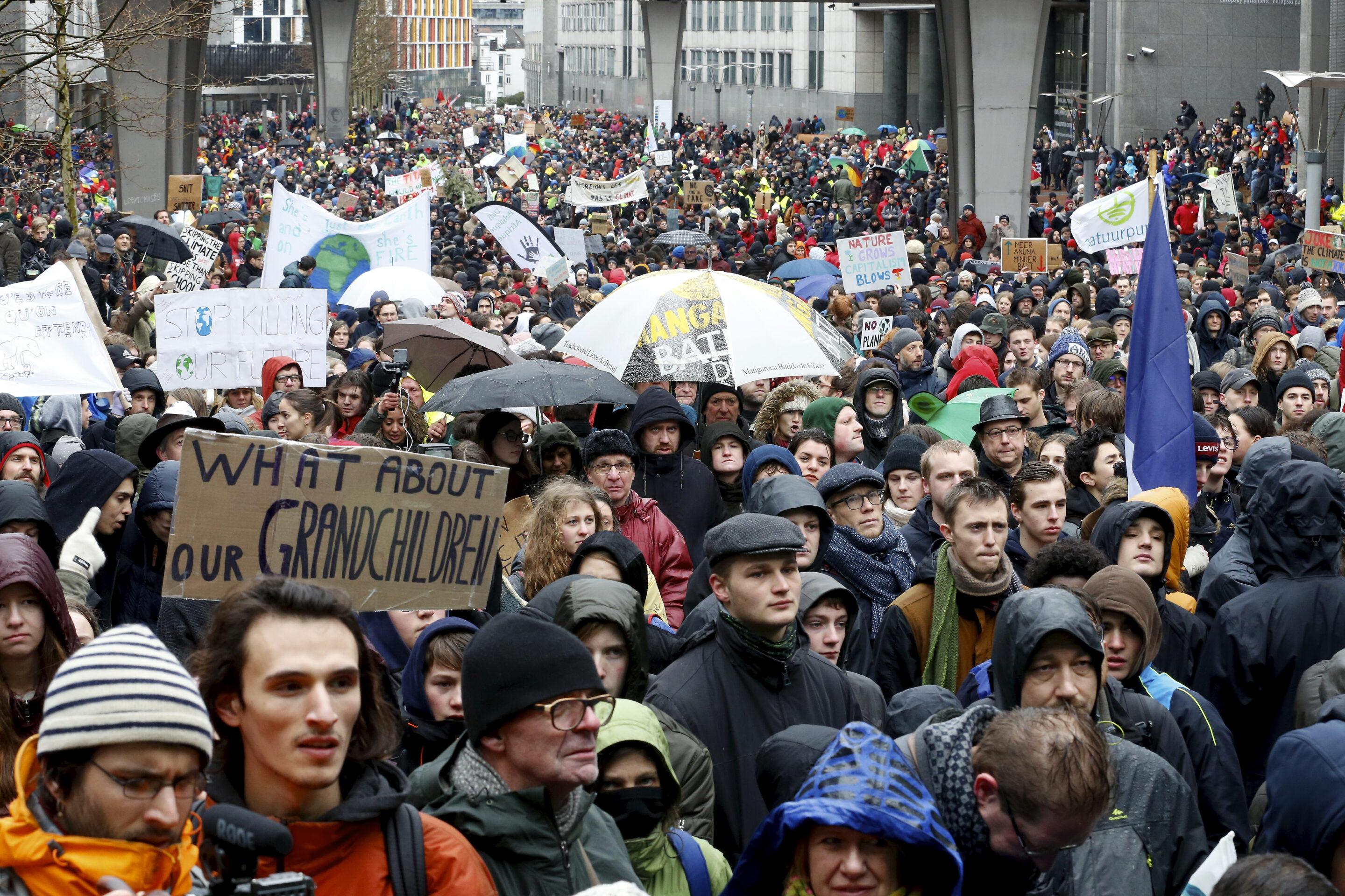 'Rise again for the climate': Five years on from the marches that shook Brussels