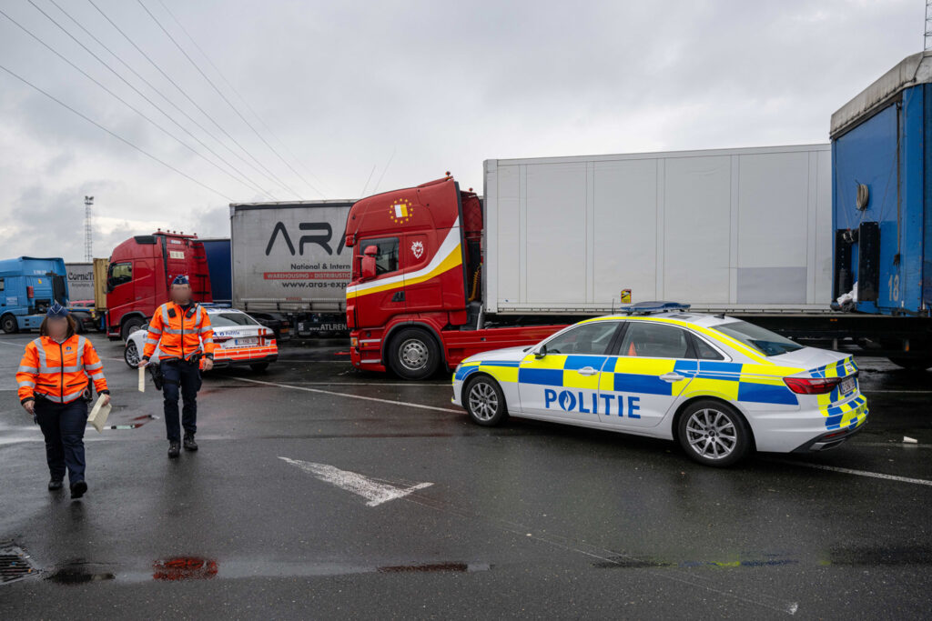 Extra checks for banned heavy vehicles in Brussels this weekend