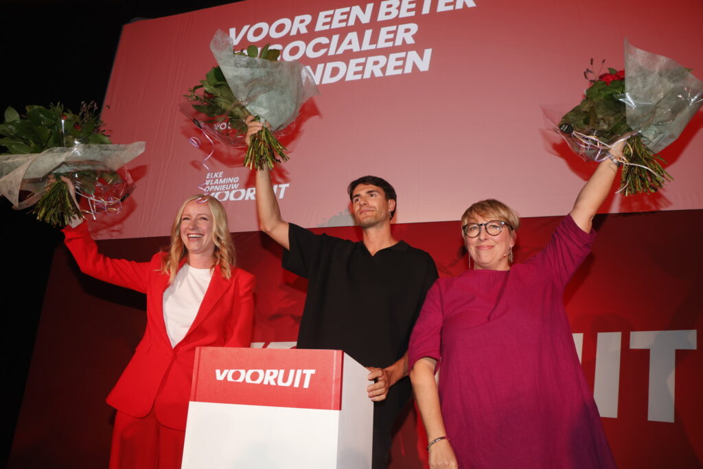 Vooruit members approve participation in new Flemish government