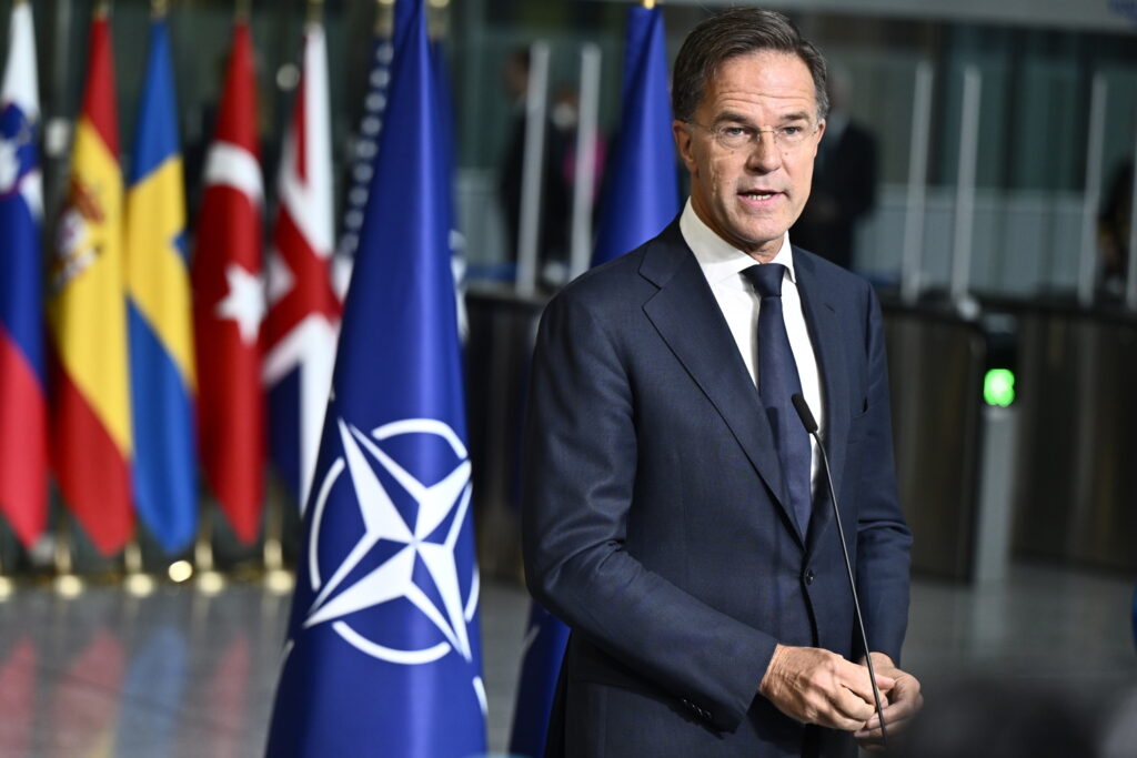 Mark Rutte takes up position as head of NATO